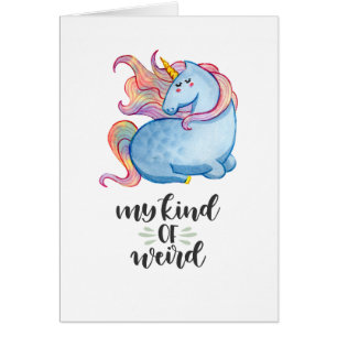 Mon genre de licorne Bleue bizarre