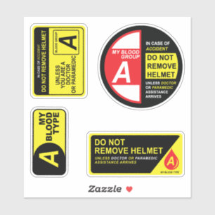 Mon groupe sanguin A Stickers Pack