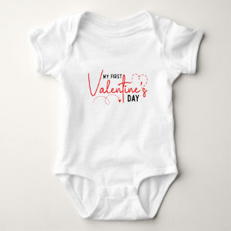 Mon haut pour bébé pour ma 1re Saint-Valentin