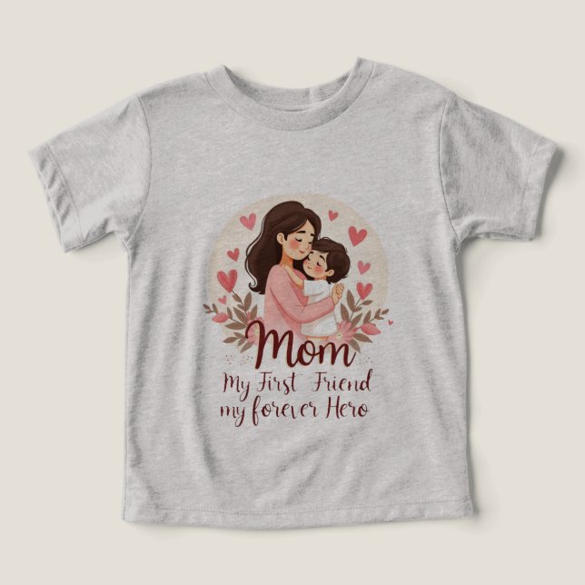 Mon héros de l'histoire | Fête des Mères T-shirts  (Design Recto)
