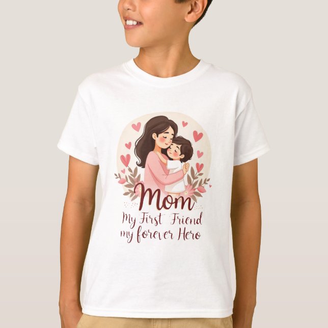 Mon héros de l'histoire | Fête des Mères T-shirts  (Devant)