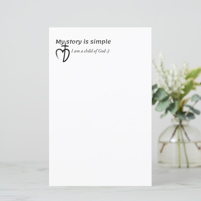 Mon histoire est simple (Debout devant)