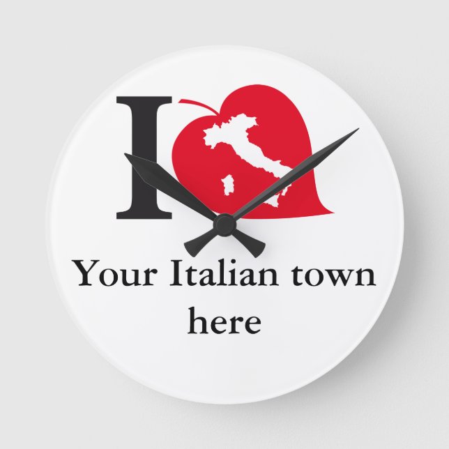 Mon horloge italienne (Recto)