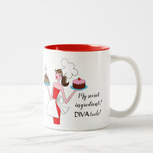 "Mon ingrédient secret est DIVAtude !" Diva Mugs