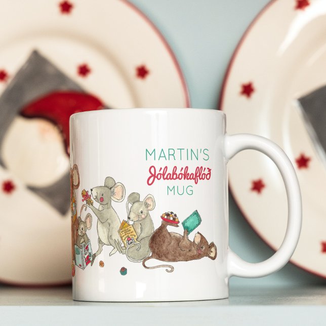 Mon Jolabokaflod Christmas Mug Mice (Créateur téléchargé)