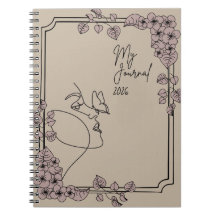 Mon Journal 2026 – Esthétique d'Art en Ligne Flora