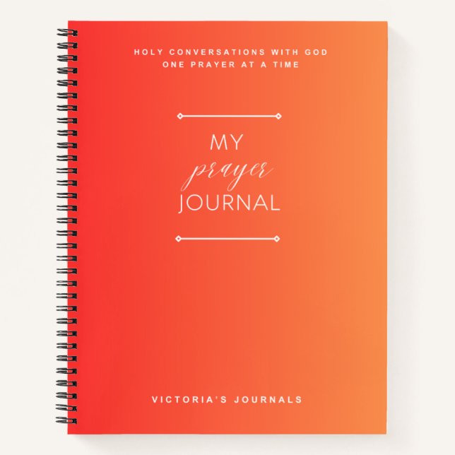 Mon Journal de prière (Devant)