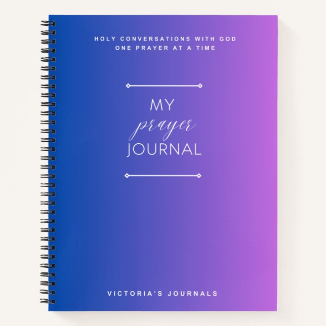 Mon journal de prières (Devant)