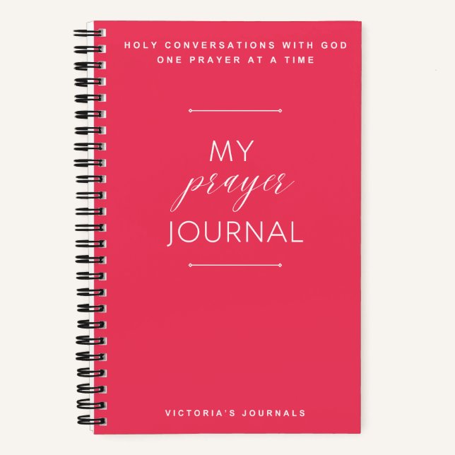 Mon journal de prières (Recto)