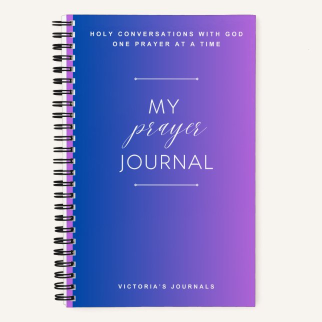 Mon journal de prières (Recto)