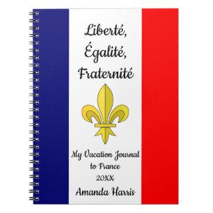 Mon journal de vacances vers la France