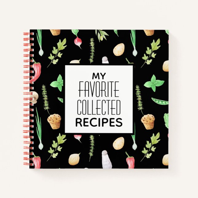 Mon Journal des recettes collectées favorites (Devant)