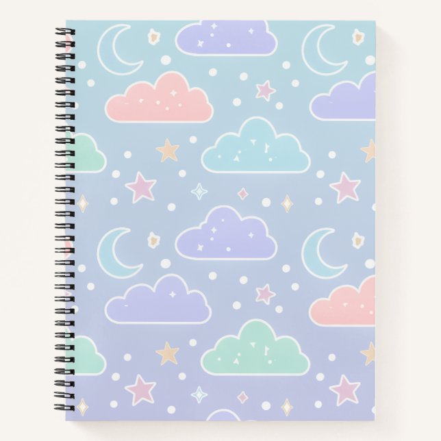 Mon Journal Pastel de Pensées Rêveuses (Devant)