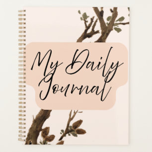 "Mon Journal Quotidien" Branche d'Arbre Terreuse
