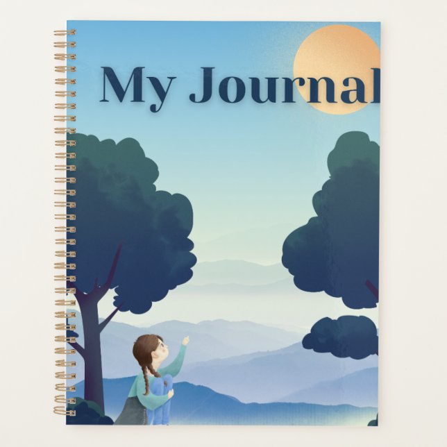 "Mon Journal" | Rêver sous la Lune et les Arbres  (Devant)
