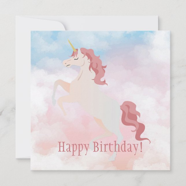 Mon licorne cabré (Devant)