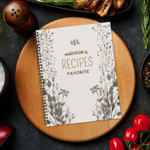 Mon livre de recettes Journal de cuisine