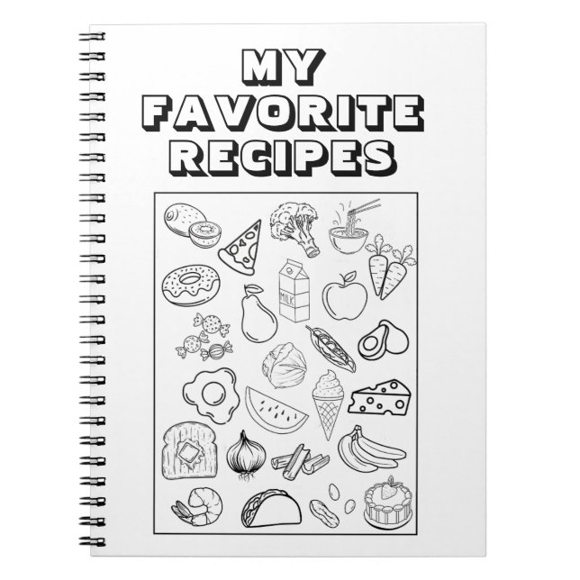 Mon livre de recettes préférées (Devant)