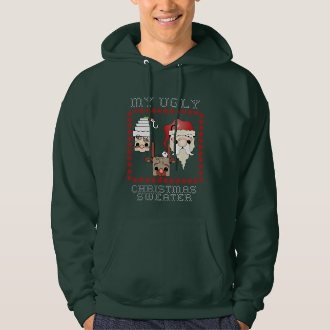 Mon mauvais Sweat - shirt à capuche de pull pour h (Devant)