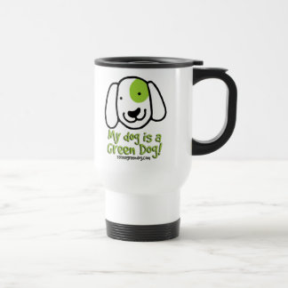 Mon meilleur ami est une tasse isolée par chien