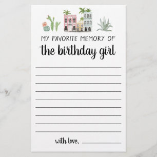 Mon Meilleur Souvenir De La Fille D'anniversaire