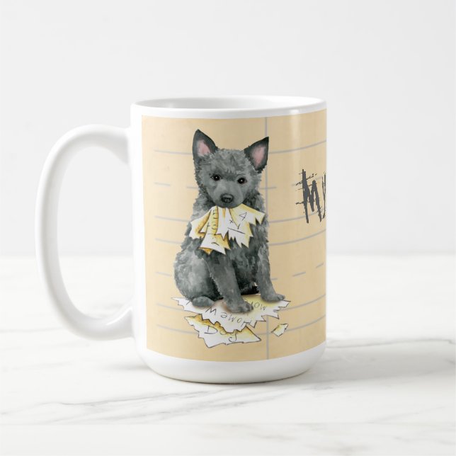 Mon Mudi A Mangé Ma Mug Café À La Maison (Gauche)