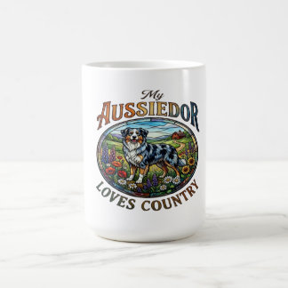Mon mug de café country Aussiedor