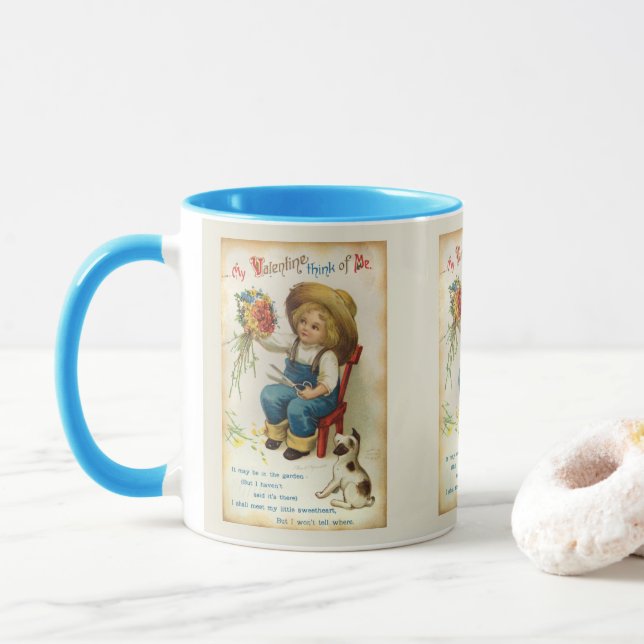Mon mug de café pour la Saint-Valentin (Avec donut)