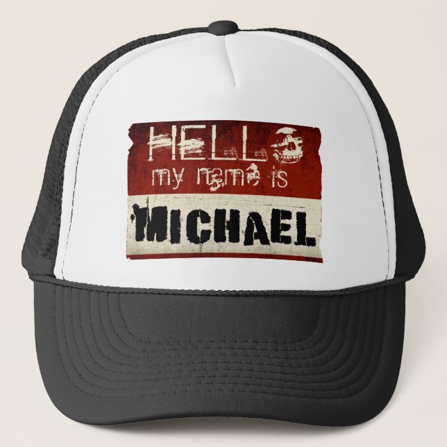 Mon nom est casquette de Michael (Devant)
