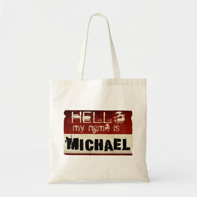 Mon nom est des sacs de Michael (Devant)