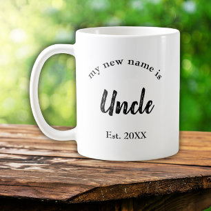 Mon nouveau nom est Oncle New Uncle Coffee Mug