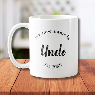 Mon nouveau nom est Uncle Est New Uncle Coffee Mug