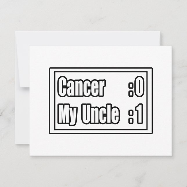 Mon oncle bat le cancer (tableau de bord) (Devant)