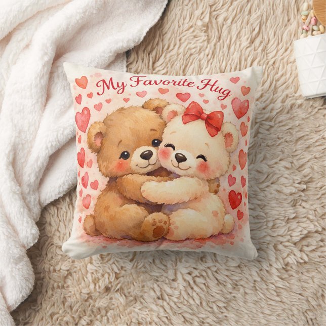 Mon ours en peluche câlin préféré Coussin de la Sa (Couverture)