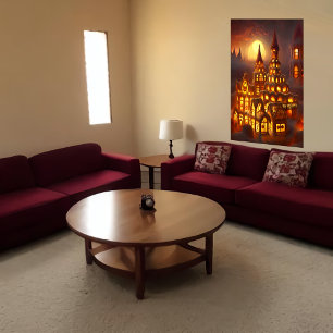 Mon pain d'épices maison en enfer AI Art Poster