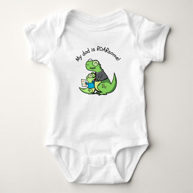 Mon papa est FORMIDAble ! – Body bébé (Devant)