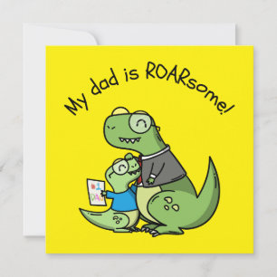 Mon papa est FORMIDABLE ! – Carte de la fête des p