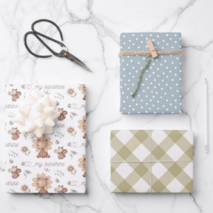 Mon papier à enveloppement solaire - Feuille plate