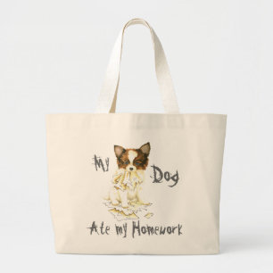 Mon Papillon a mangé mes devoirs Grand Sac fourre-
