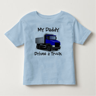 Mon père conduit un T-shirt pour bébé en camion