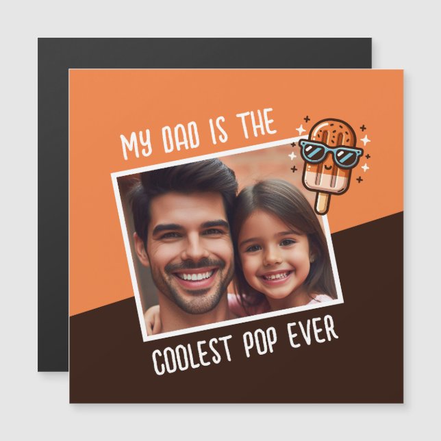 Mon père est la Pop la plus cool jamais Photo pers (Devant / Derrière)
