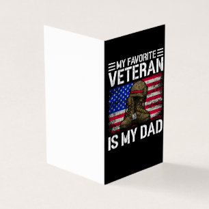 Mon père est mon vétéran préféré Cadeau pour père 