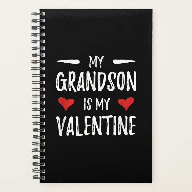 Mon petit-fils est ma Saint-Valentin pour grand-mè (Devant)
