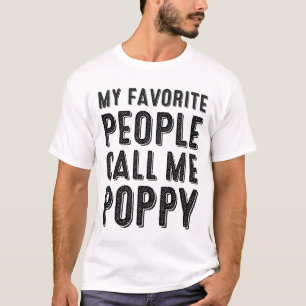 Mon Peuple Préféré M'Appelle T-shirt Poppy