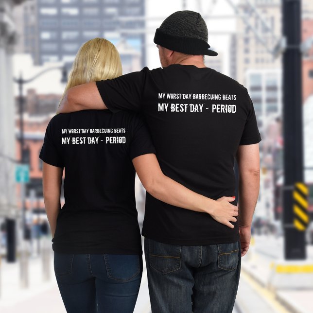 Mon pire jour Barbecue TShirt (Créateur téléchargé)