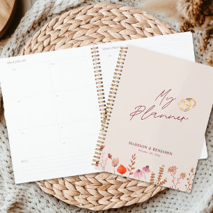 Mon Planificateur de Mariage Bohème Planificateur 