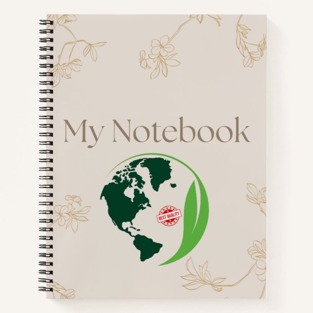 Mon planificateur quotidien, cahier à spirale (Devant)