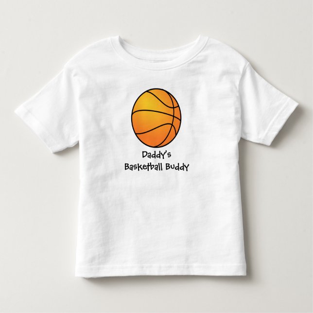 "Mon pote de basket de papa" Toddler T-shirt (Devant)