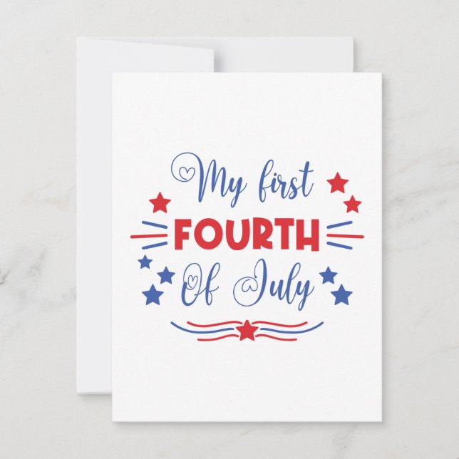 Mon premier 4 juillet (Devant)