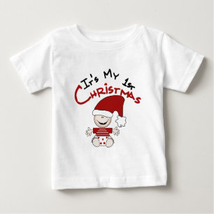 Mon premier bébé Noël Père Noël Tshirts et cadeaux